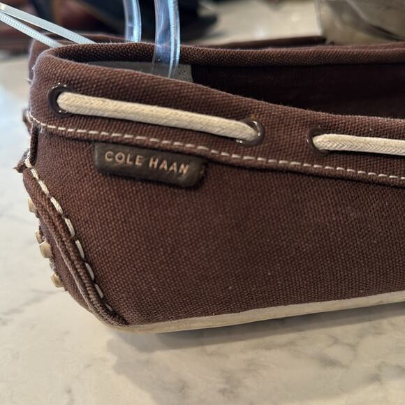 Cole Haan Java Fabric Grant LTE Slip-On Loafer Hamptons preppy nautical size 11 - Picture 7 of 10